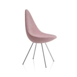 Fritz Hansen Drop Chair With Full Upholstery
