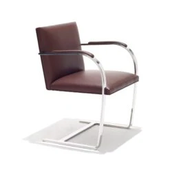Brno Chair - Flat Bar - W. Arm Pads