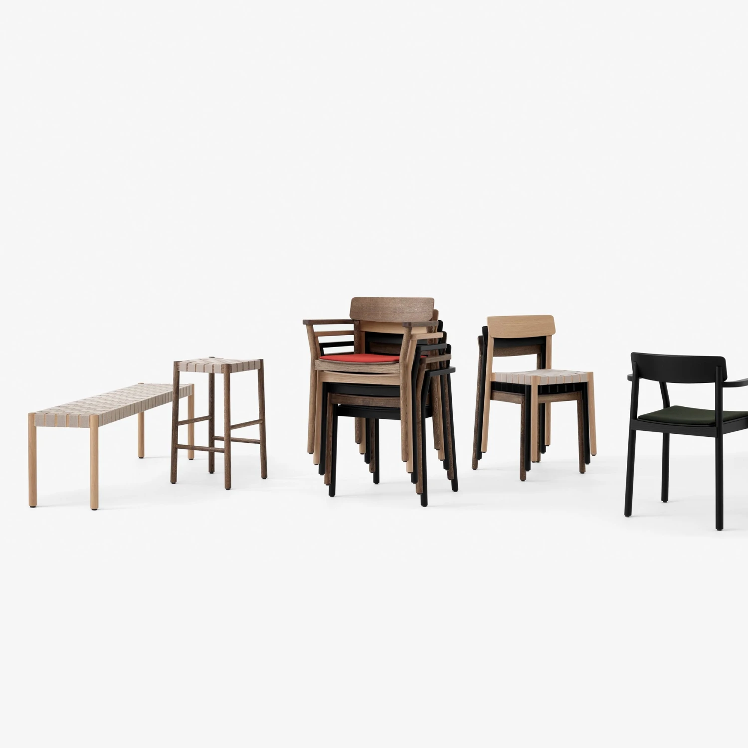 &Tradition Betty Armchair Leather - TK11 5 &Tradition Betty Armchair Leather - TK11 - Image 5