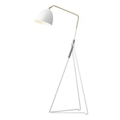 Lean Floor Lamp - White (Outlet)