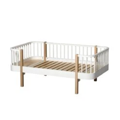 Wood Junior Daybed 97x167cm White/oak