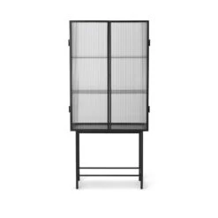 Ferm LIVING Haze Vitrine - Reeded Glass