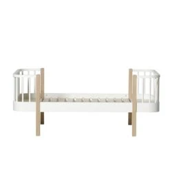 Original Junior Bed, 90x160 Cm, White/oak