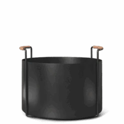 Ferm LIVING Port Firewood Bucket Black